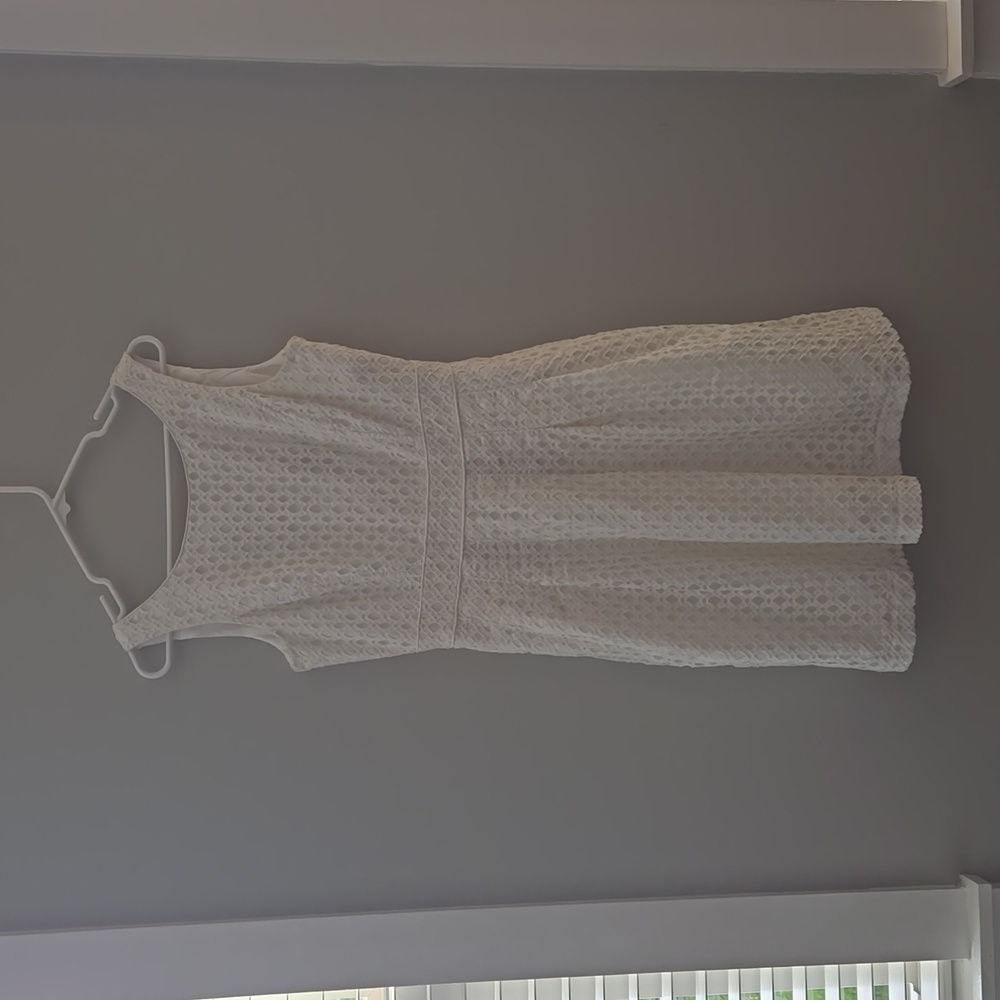 White House Black Market White Dress